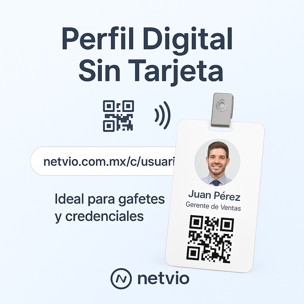 Perfil digital sin tarjeta