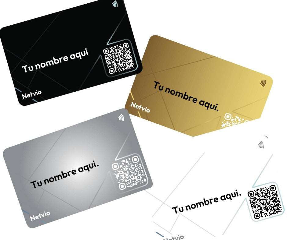 Tarjeta Plástica NFC Netvio personalizada